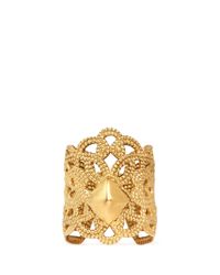 Ela Stone | Metallic 'bucci' Lace Filigree Ring | Lyst