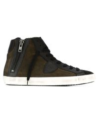 Philippe model Hitop Sneakers in Green for Men  Lyst