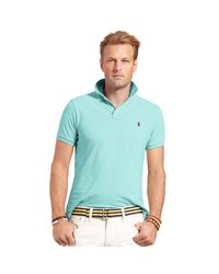 Ralph Lauren | Blue Classic-fit Mesh Polo for Men | Lyst