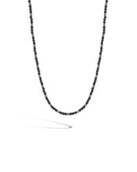 John Hardy | Black Classic Chain Round Necklace for Men | Lyst