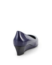 tod's patent leather pumps