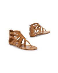 Ralph Lauren | Natural Calfskin Vianne Sandal | Lyst