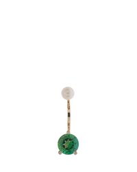 Delfina Delettrez | Green Magic Piercing Earring | Lyst