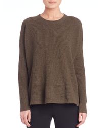 Polo Ralph Lauren | Green Cashmere Crewneck Sweater | Lyst