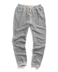 Todd Snyder | Gray Warm Up Sweatpants In Grey Heather for Men | Lyst