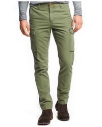Tommy Hilfiger Phillip Cargo Pants in Green for Men | Lyst