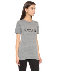 Rodarte Gray Radarte T-shirt