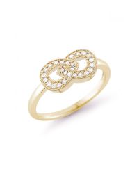 Dana Rebecca | Samantha Lynn Diamond Ring In Yellow Gold | Lyst