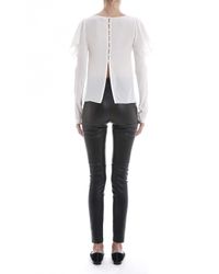 Temperley London | White Enigma Neck Tie Shirt | Lyst