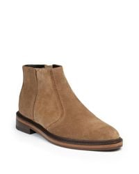 Lanvin | Brown Suede Ankle Boots | Lyst