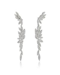 AS29 | Metallic Bamboo Xl Long Earrings | Lyst