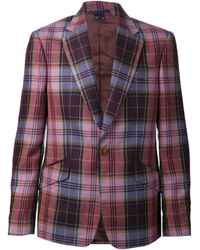 Pink tartan suit Clearance
