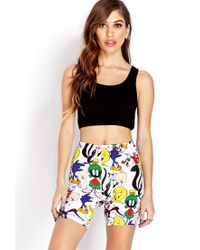 looney biker tunes forever shorts