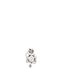 Eddie Borgo | Metallic 'climbing Rose' Crystal Pavé Matte Bud Ring | Lyst