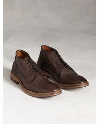 John Varvatos | Brown Fleetwood Norwegian Chukka Boot for Men | Lyst