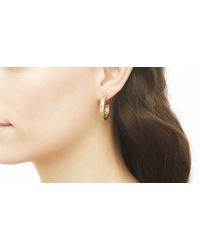 John Hardy | Yellow Classic Chain Medium Hoop Earrings | Lyst
