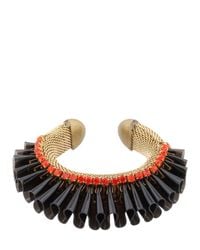 Sveva Collection | Black Audace Bracelet | Lyst