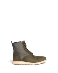 Lyst - Cole Haan Lunargrand Boots in Green for Men