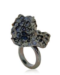 Voodoo Jewels | Black Gold Triple Empty Ring | Lyst