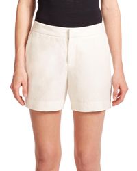 Joie | Natural Catia Linen Shorts | Lyst