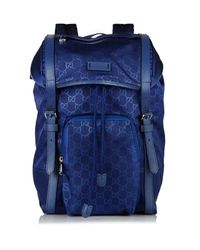 nylon gucci backpack