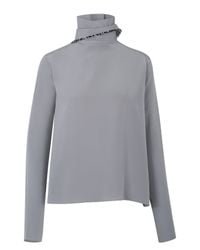 Dorothee Schumacher | Gray Right Amount Of Wrong Blouse 1/1 | Lyst