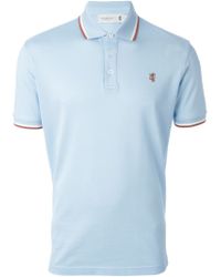 Pringle of Scotland Blue Logo Polo Shirt for men