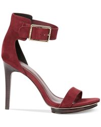 calvin klein women's shoes vivian high heel sandals