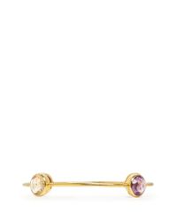 The Gem Palace | Metallic Gemstone Bangle | Lyst