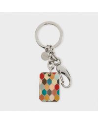 Paul Smith | Multicolor Multi-Coloured Honeycomb Keyring for Men | Lyst