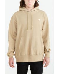 brown champion zip up