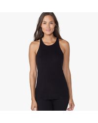 James Perse Black Soft Knit Narrow Tank - Online Exclusive