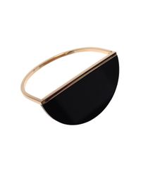 Uncommon Matters | Black Onyx Semi-circle Bracelet | Lyst