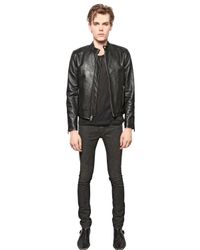 Saint Laurent | Black 15.5Cm Skinny Stretch Cotton Denim Jeans for Men | Lyst