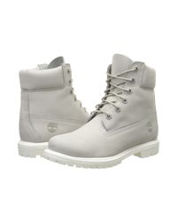 grey nubuck timberlands