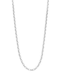 Ippolita | Metallic Sterling Silver Thin Charm Chain/36 | Lyst