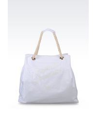 armani beach bag