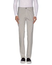 Department 5 - Gray Casual Pants for Men - Lyst