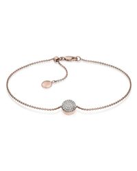 Monica Vinader | Metallic Ava Button Bracelet | Lyst