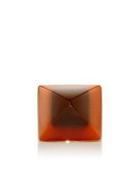 Mark Davis | Red Brown Bakelite Ring | Lyst
