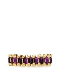 Ela Stone | Multicolor Rowina Coloured Thread Stud Bracelet | Lyst
