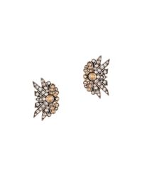 Lulu Frost - Metallic Larkspur Clip-on - Lyst