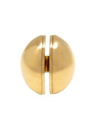 Chloé | Metallic Ellie Gold-tone Ring | Lyst