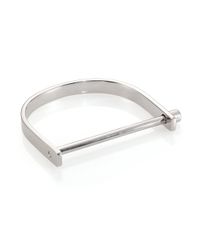 Miansai | Metallic Sterling Silver U Cuff for Men | Lyst