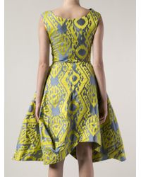 Vivienne Westwood Anglomania Tribal Print Dress in Yellow ...
