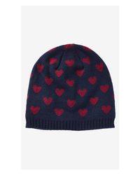 All beanie  Lyst  Over Slouchy Express  Heart express   Hat Blue hat Beanie