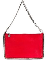 Stella McCartney | Red Falabella Clutch | Lyst