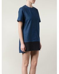 proenza schouler denim dress