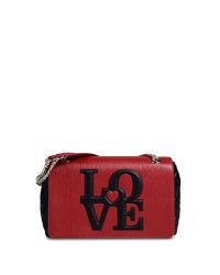 Love Moschino | Red Medium Fabric Bag | Lyst