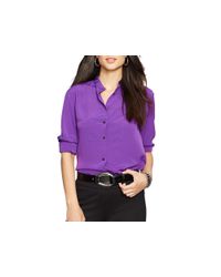 Pink Pony | Purple Lauren Bib Shirt | Lyst